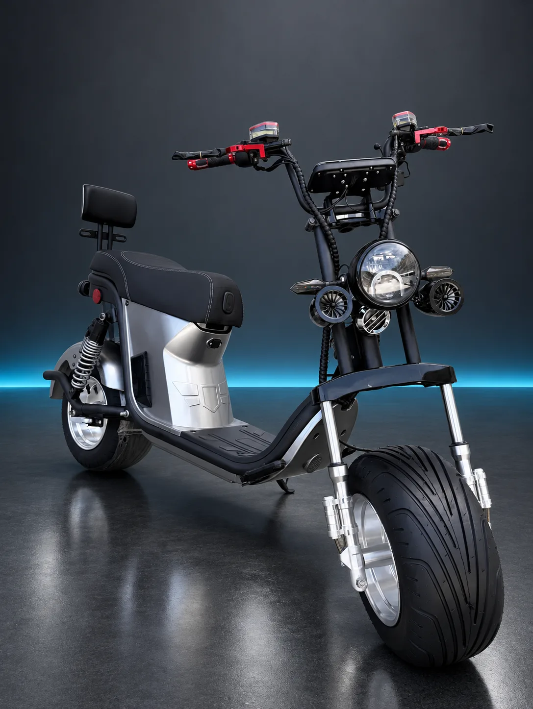 Scooter X12 em estúdio